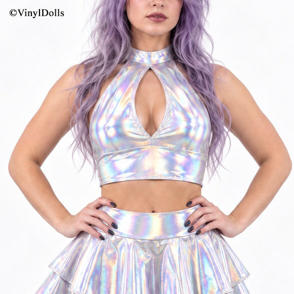 Holographic Keyhole Top