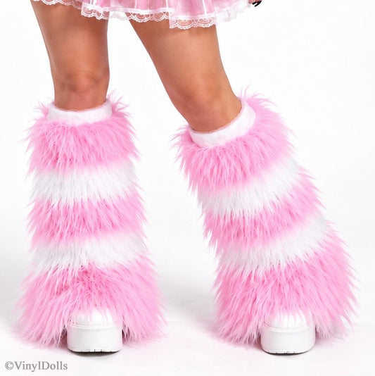 Pastel Pink White Fluffies