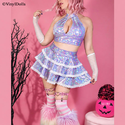 Sparkling Lilac Keyhole Set