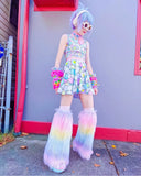 Pastel Rainbow Unicorn Fluffies