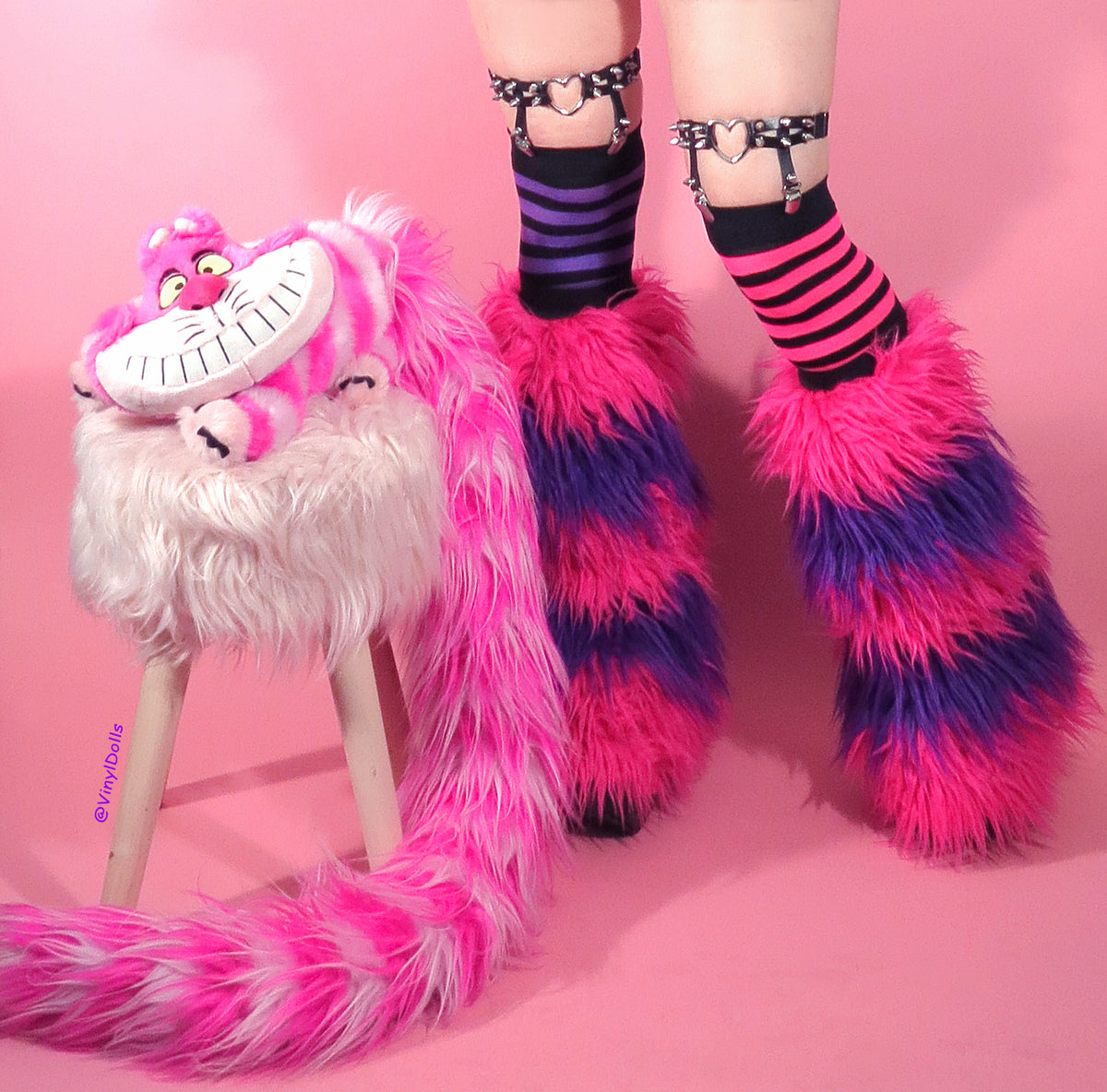 Cheshire Cat Set - Top, Skirt, Fluffies