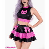 Black Pink Kitty Set