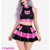 Black Pink Kitty Set