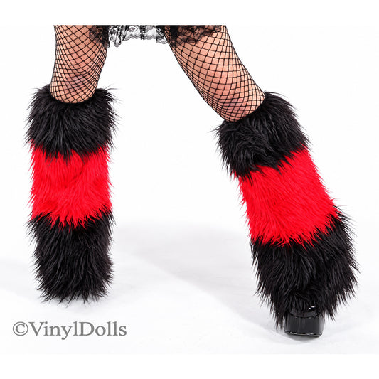 Black Red Fluffies