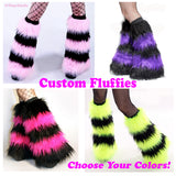 Custom Striped Fluffies - Choose Your Own Colors
