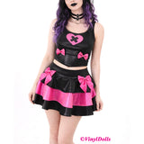 Black Pink X Heart Set