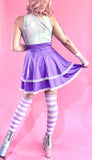 Purple Silver Alien Dress