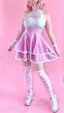 Pink Silver Heart Dress