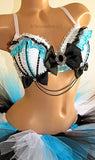 Alice in Wonderland inspired Rave Outfit