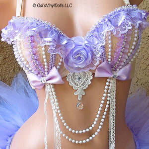 Pastel Lilac Rave Bra