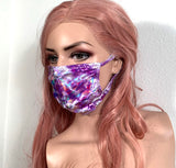 Iridescent Purple Mermaid Skin Mask
