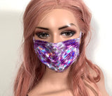 Iridescent Purple Mermaid Skin Mask