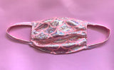 Pink Mermaid Holo Face Mask