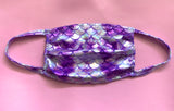 Iridescent Purple Mermaid Skin Mask