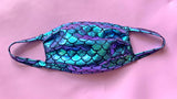 Holographic Mermaid FaceMask