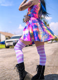 Rainbow Mermaid Skater Dress