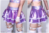 Lilac Purple Iridescent Skirt